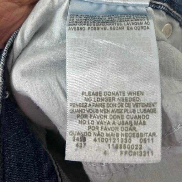 Levi’s Y2K 524 Too SuperLow Rise Boot/Flare Flap Pocket Denim Jeans Size 13 - Picture 13 of 13